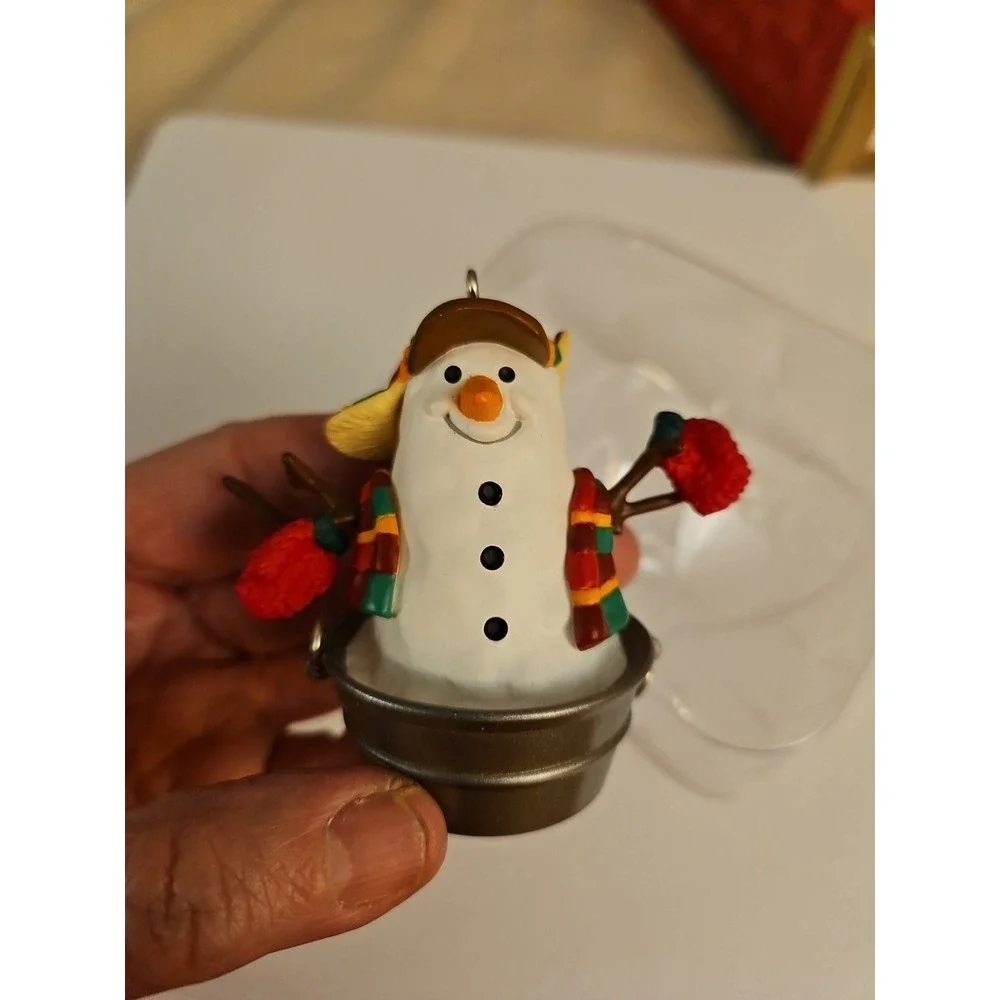 Hallmark playful snowman